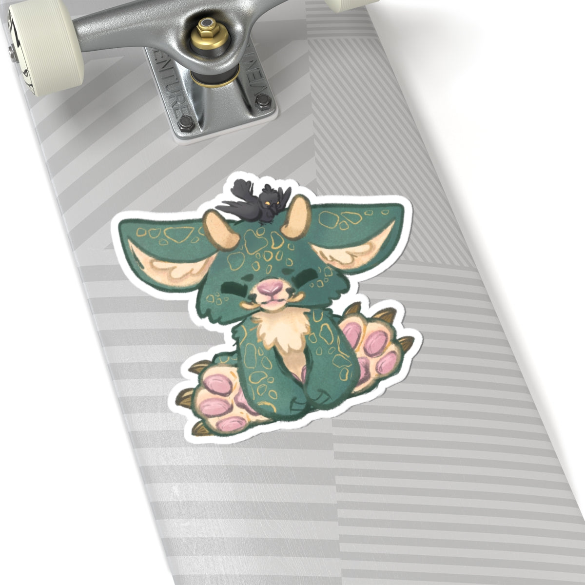 Goblin Woodland Creatures Kawaii Cutie Toe Beans Die-Cut Vinyl Sticker 4in