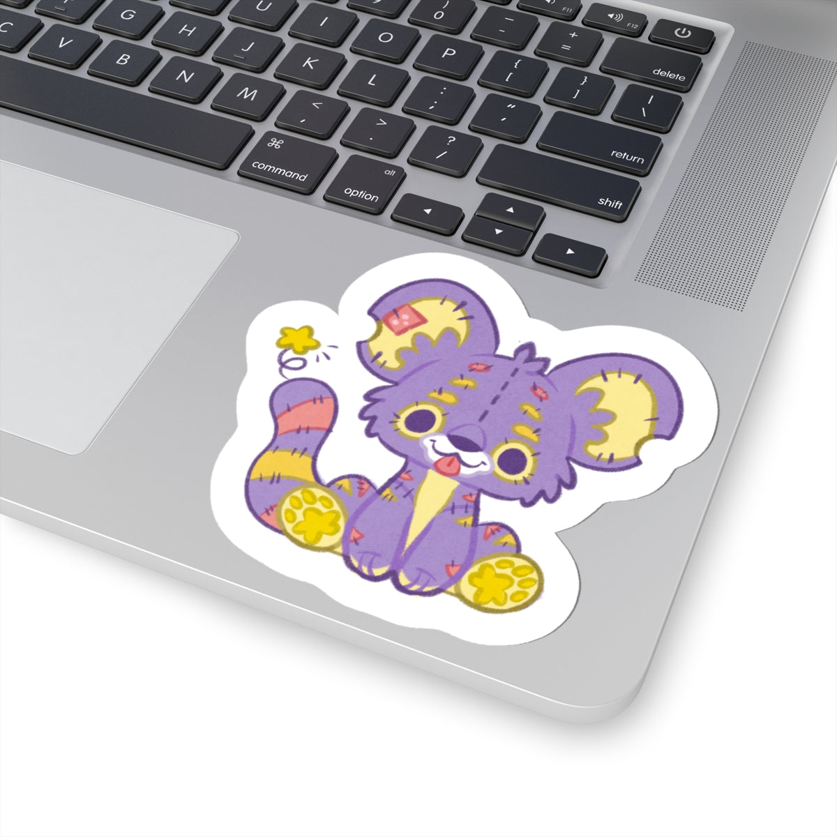 Plushie Kougra Fantasy Tiger Die-Cut Vinyl Sticker 4in