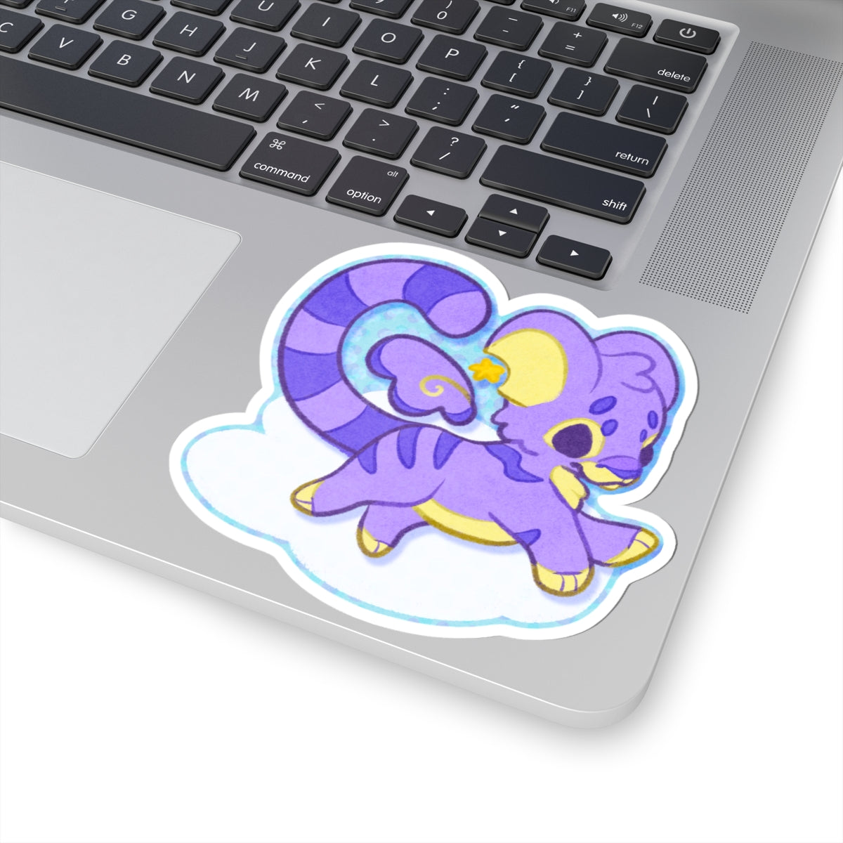 Faerie Kougra Fantasy Tiger Die-Cut Vinyl Sticker 4in