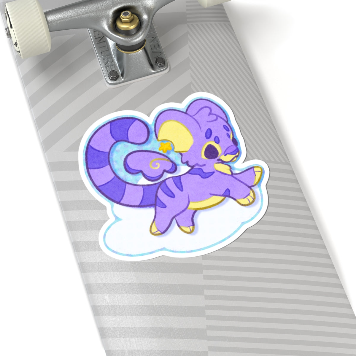 Faerie Kougra Fantasy Tiger Die-Cut Vinyl Sticker 4in
