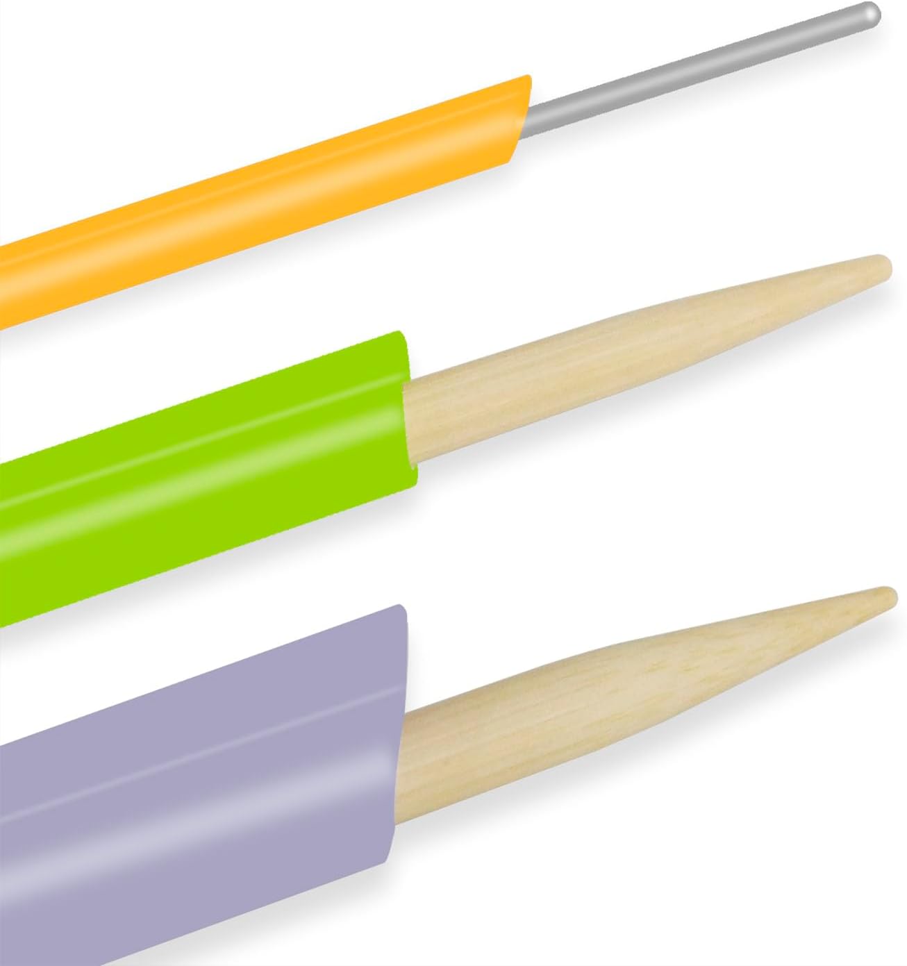 Quick Turn Fabric Set, 3 Count, Assorted Sizes Tube Turners for Sewing DIY Tool