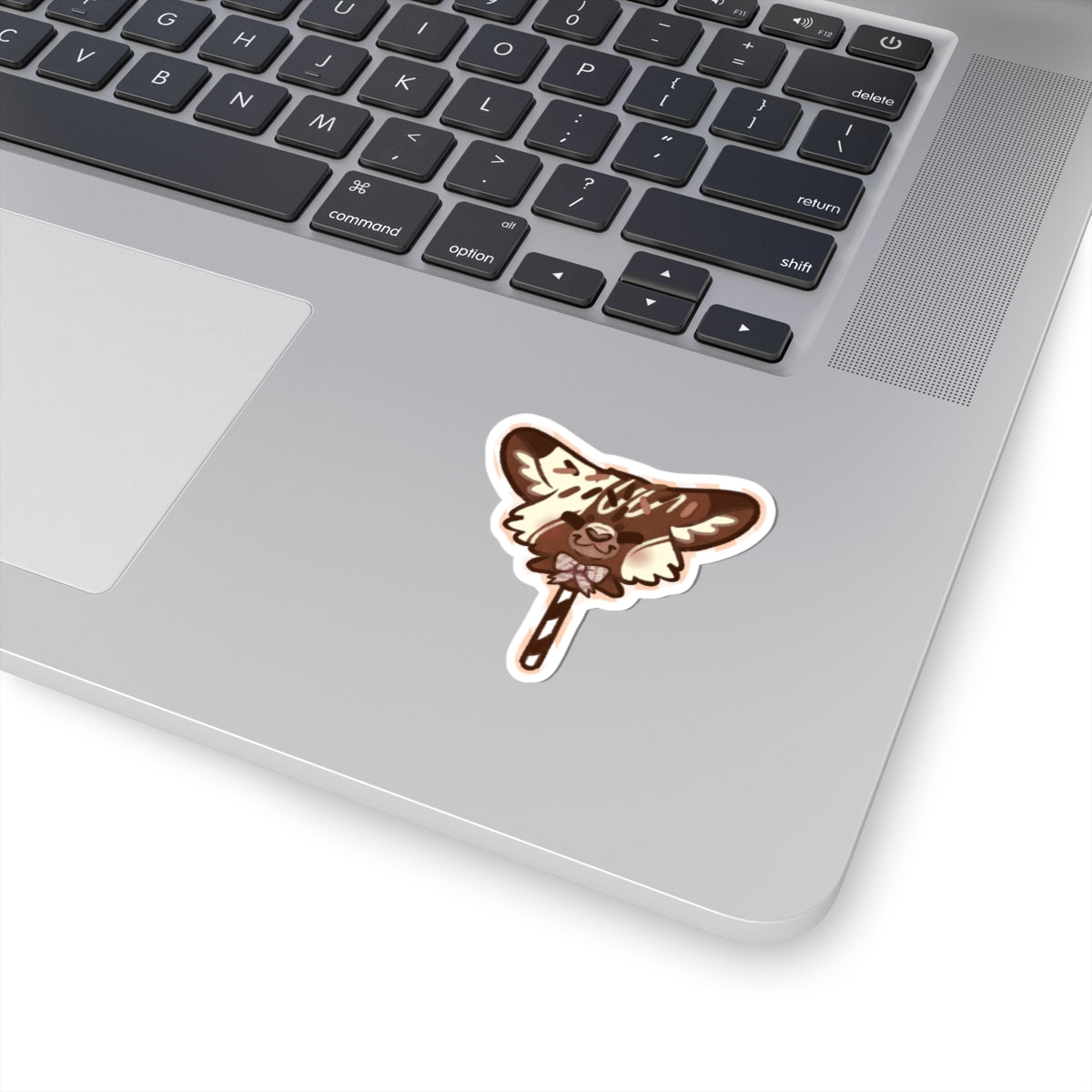 Cake Pup Chocolate Dessert Kawaii Cutie Die-Cut Vinyl Sticker 4in