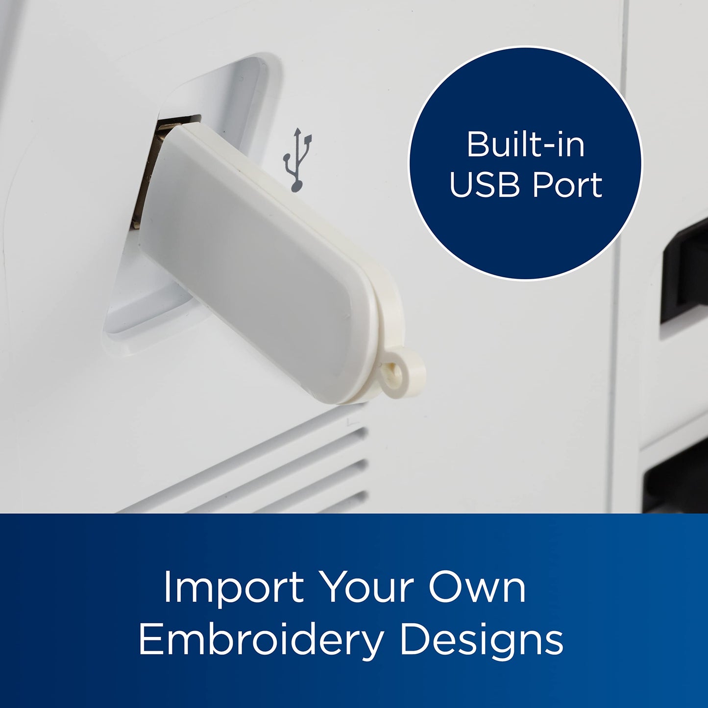 Brother PE900 Embroidery Machine with WLAN, White