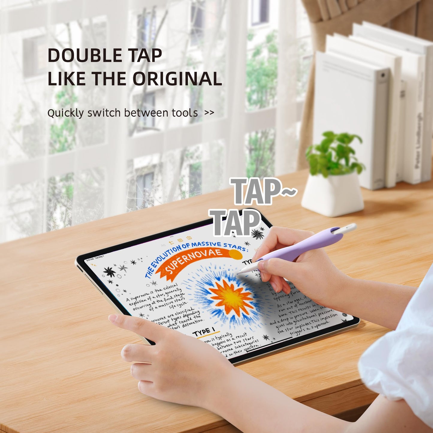 Arthritis Silicone Grip Sleeve Compatible with Apple Pencil Pro 1st/2nd Gen | 3 Pack