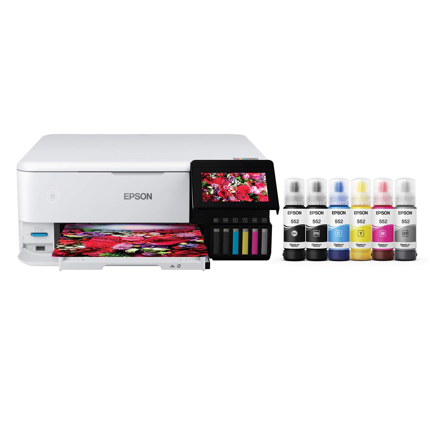 Epson EcoTank ET-2803 Wireless Color All-in-One Cartridge-Free Supertank Printer w/ Scan, Copy, AirPrint