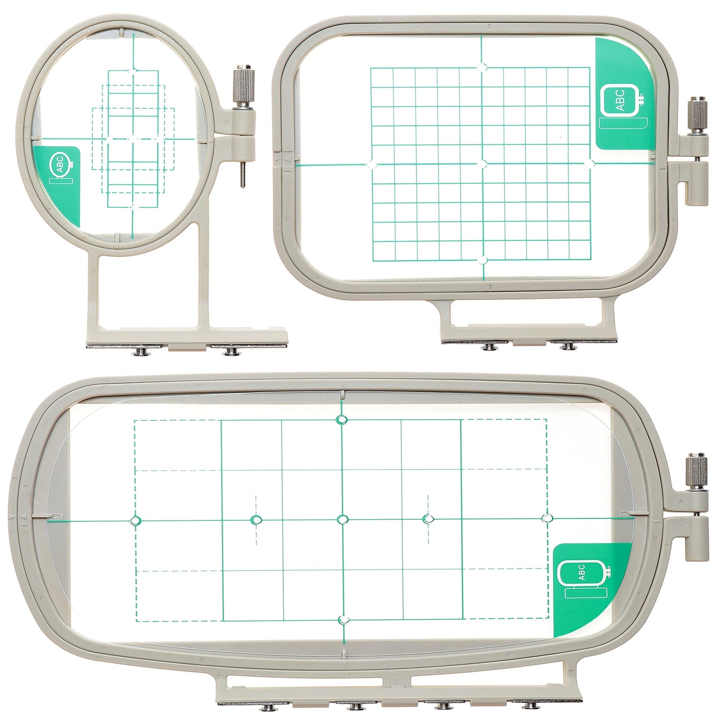 Embroidery Machine Hoop SA432 with 4"x4" Embroidery Area Compatible with Brother SE700 PE545 SE600 LB5500 PE535 550D SE630 LB5000 SE625 SE425 400 PE540D PE525 PE500