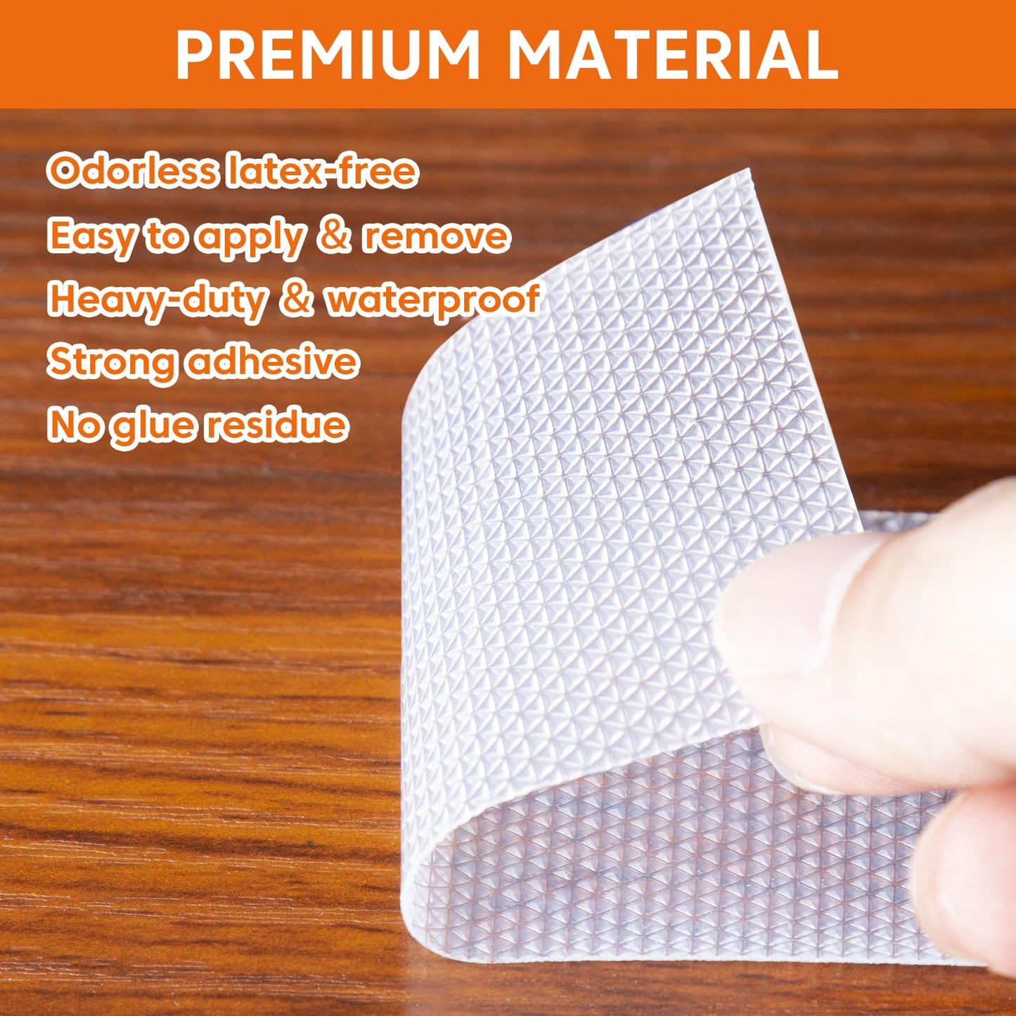 Anti Slip Grip Tape Clear | Heavy Duty Tape for Indoor & Outdoor | Waterproof Heat Resistant Tape Silicone | 2 Inch X 33 Feet