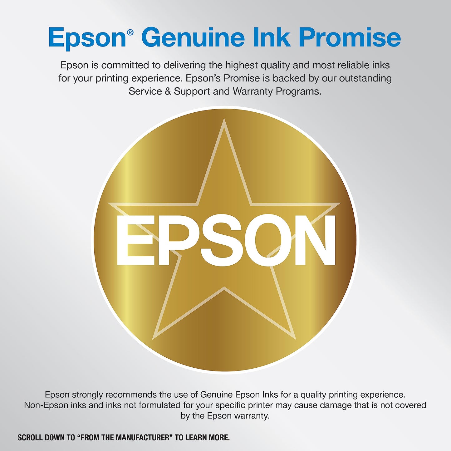 Epson EcoTank ET-2803 Wireless Color All-in-One Cartridge-Free Supertank Printer w/ Scan, Copy, AirPrint