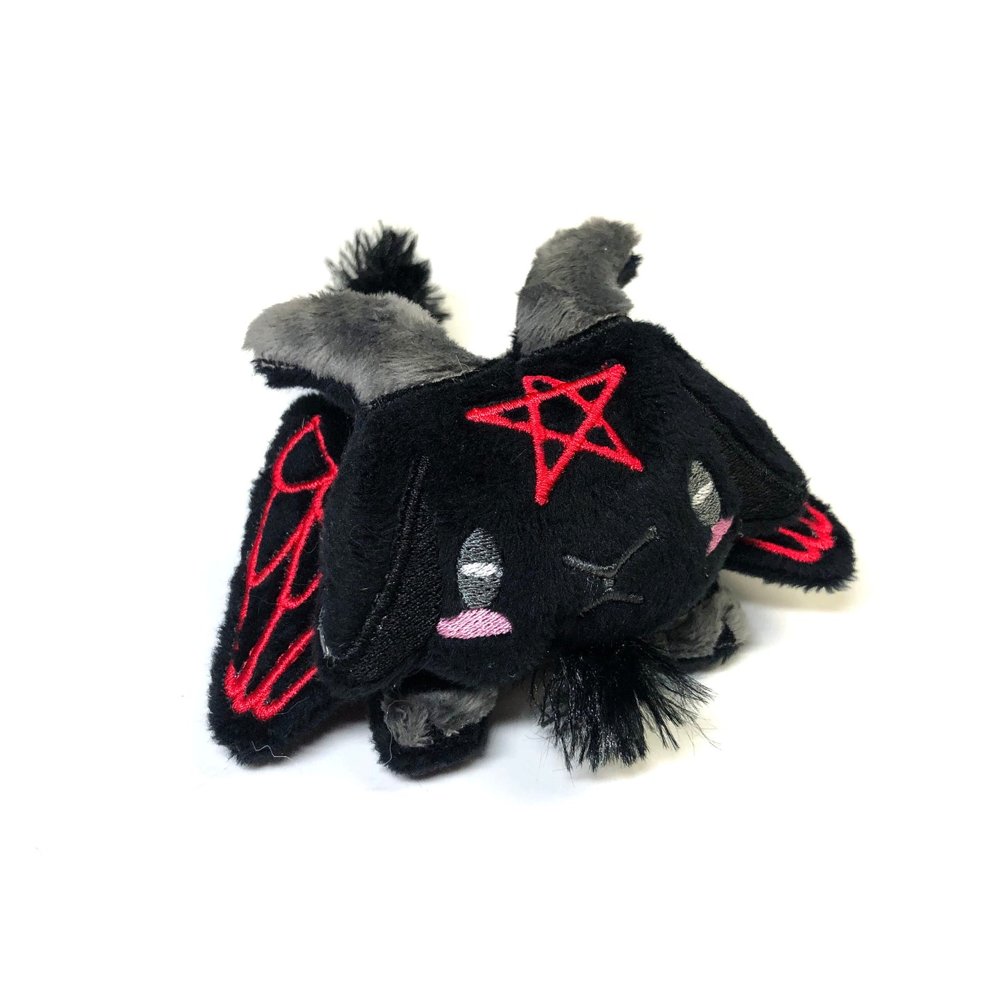 Baphomet ITH Embroidery Plush Pattern Kawaii Halloween Embroidery Machine Pattern Cute Satanic 4x4 5x7 - PERSONAL USE