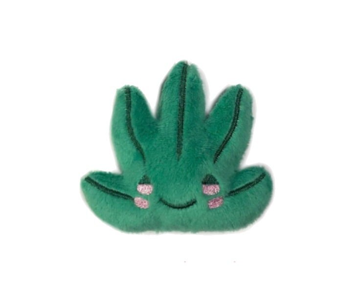 ITH Happy Plant Pal Embroidery Plush Pattern Kawaii Embroidery Machine Pattern Cute 4x4 Weed Stoner 420