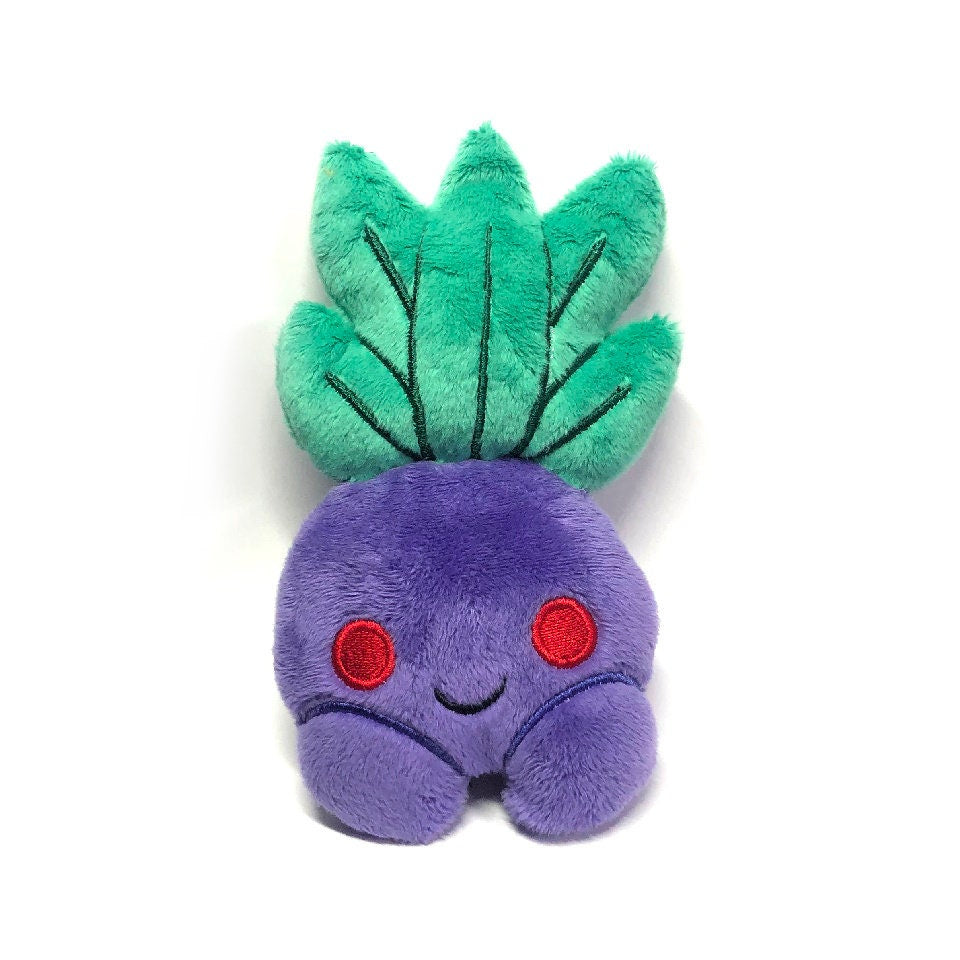 Odd Radish Kawaii ITH Embroidery Pattern Tiny Plush Cute Fluffy Pastel