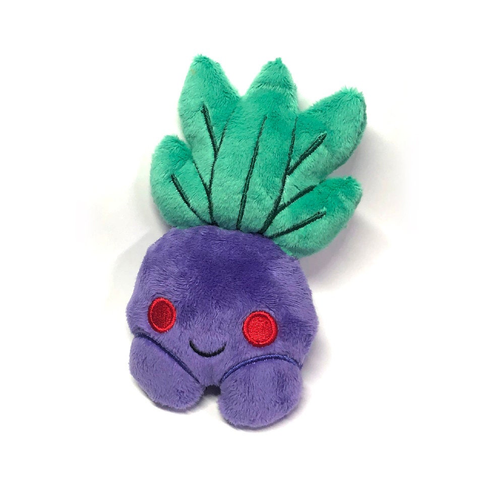 Odd Radish Kawaii ITH Embroidery Pattern Tiny Plush Cute Fluffy Pastel