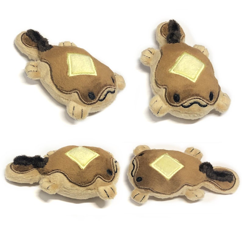 Pancakesire Donutsire Clodsire Dessert Pocket Monster Kawaii Tiny Plush Cute Fluffy Pastel MADE TO ORDER