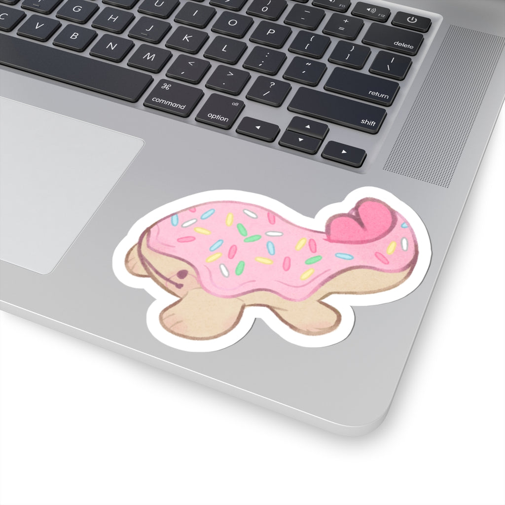 Donutsire Clodsire Pocket Monster Fantasy Die-Cut Vinyl Sticker 4in