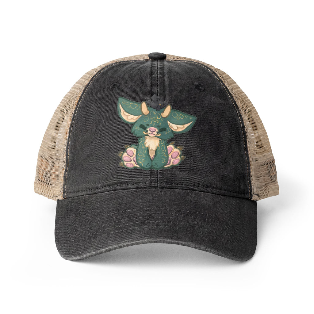 Woodland Goblin Women's Washed Mesh-Back Cap