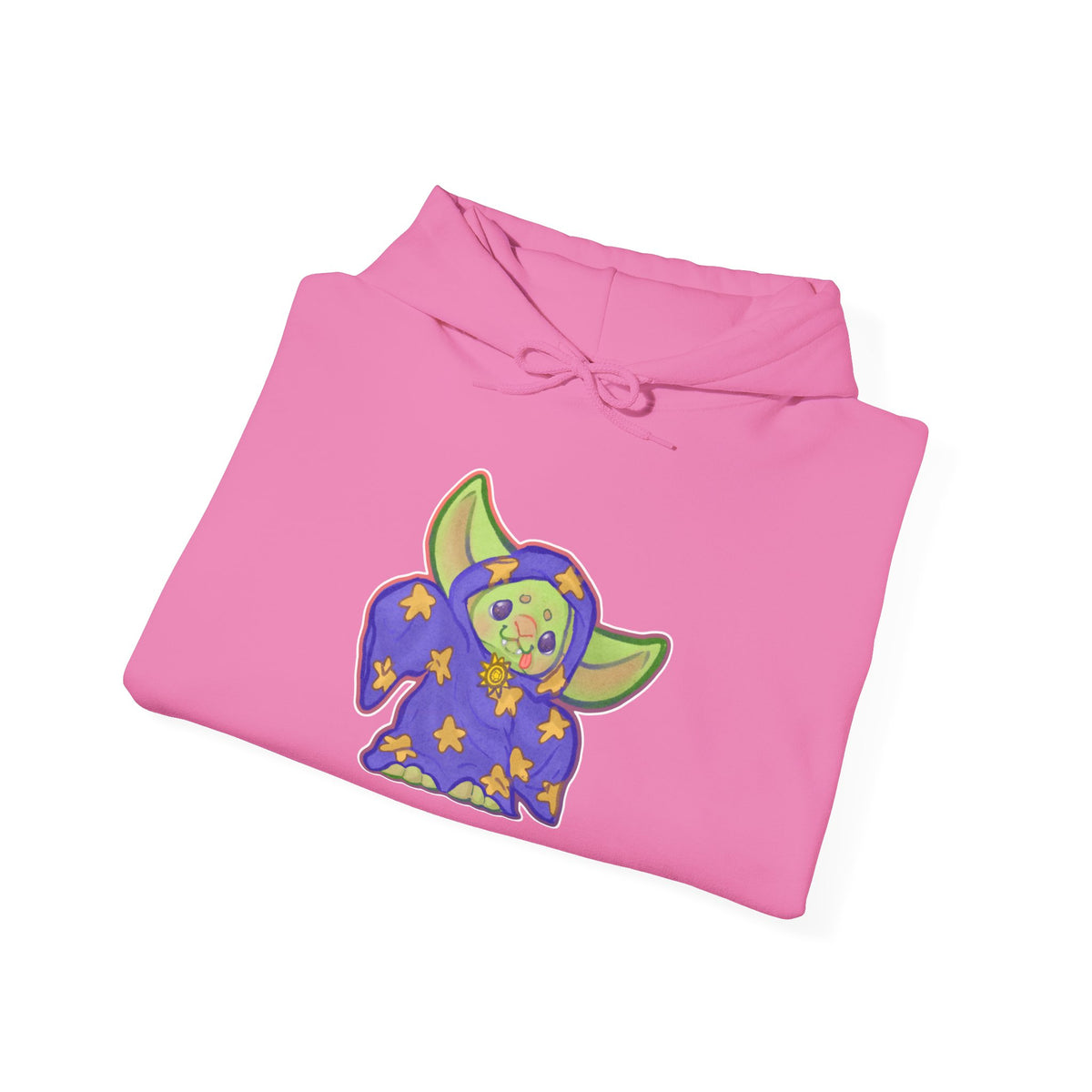 Kinder Goblin Baby Wizard Kawaii Magic DnD Fantasy Hoodie Pullover Unisex