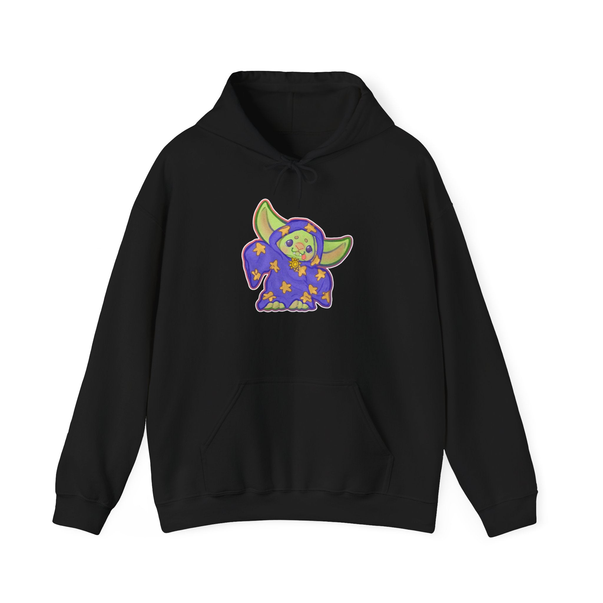 Kinder Goblin Baby Wizard Kawaii Magic DnD Fantasy Hoodie Pullover Unisex
