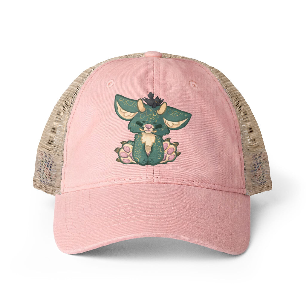 Woodland Goblin Women's Washed Mesh-Back Cap