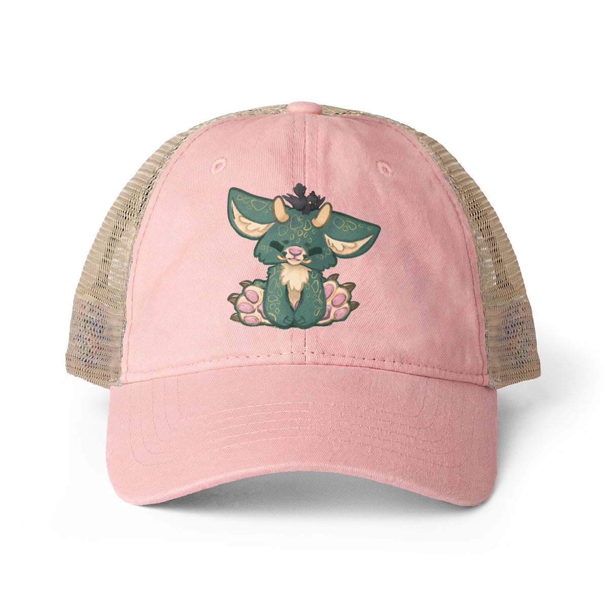 Woodland Goblin Women's Washed Mesh-Back Cap