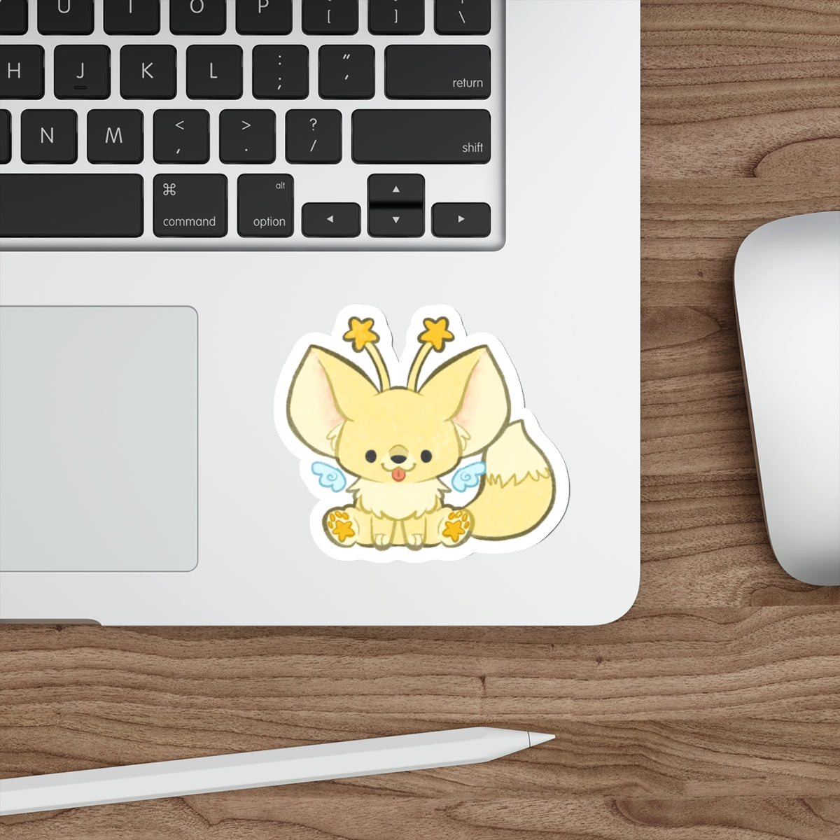 Star Faellie Fantasy Flying Fox Die-Cut Vinyl Sticker 4in