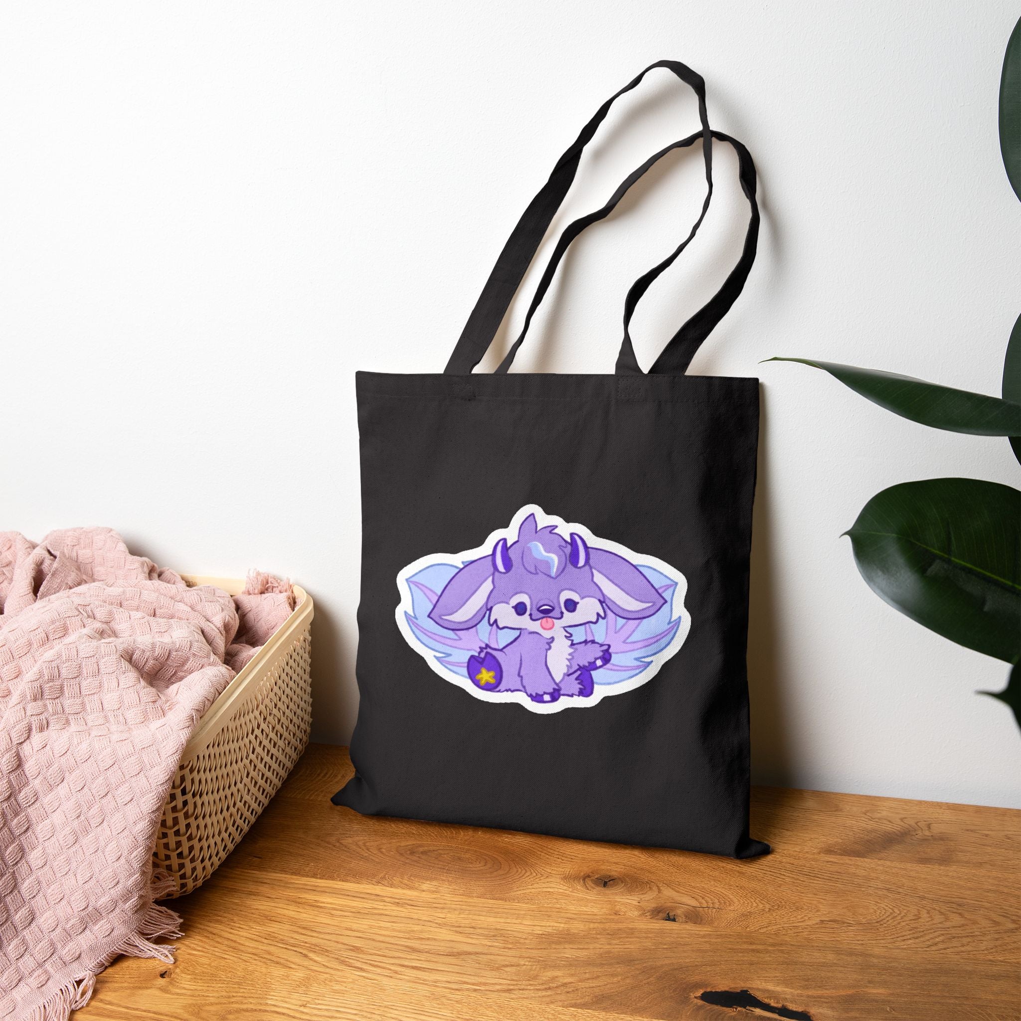 Faerie Ixi Cotton Canvas Tote Bag