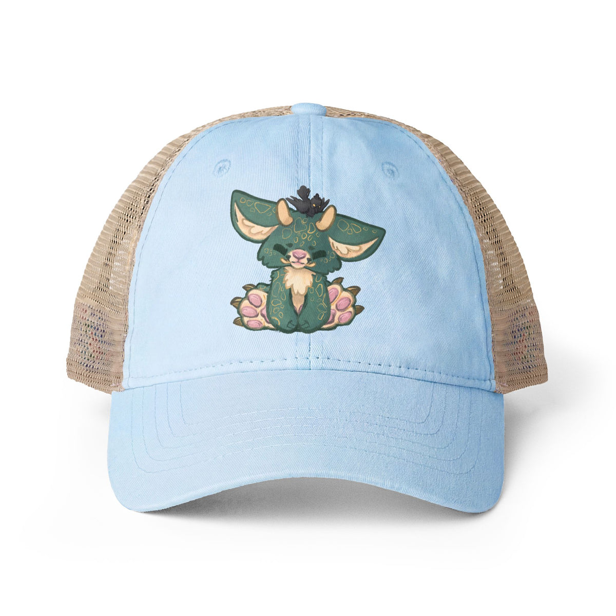 Woodland Goblin Women's Washed Mesh-Back Cap