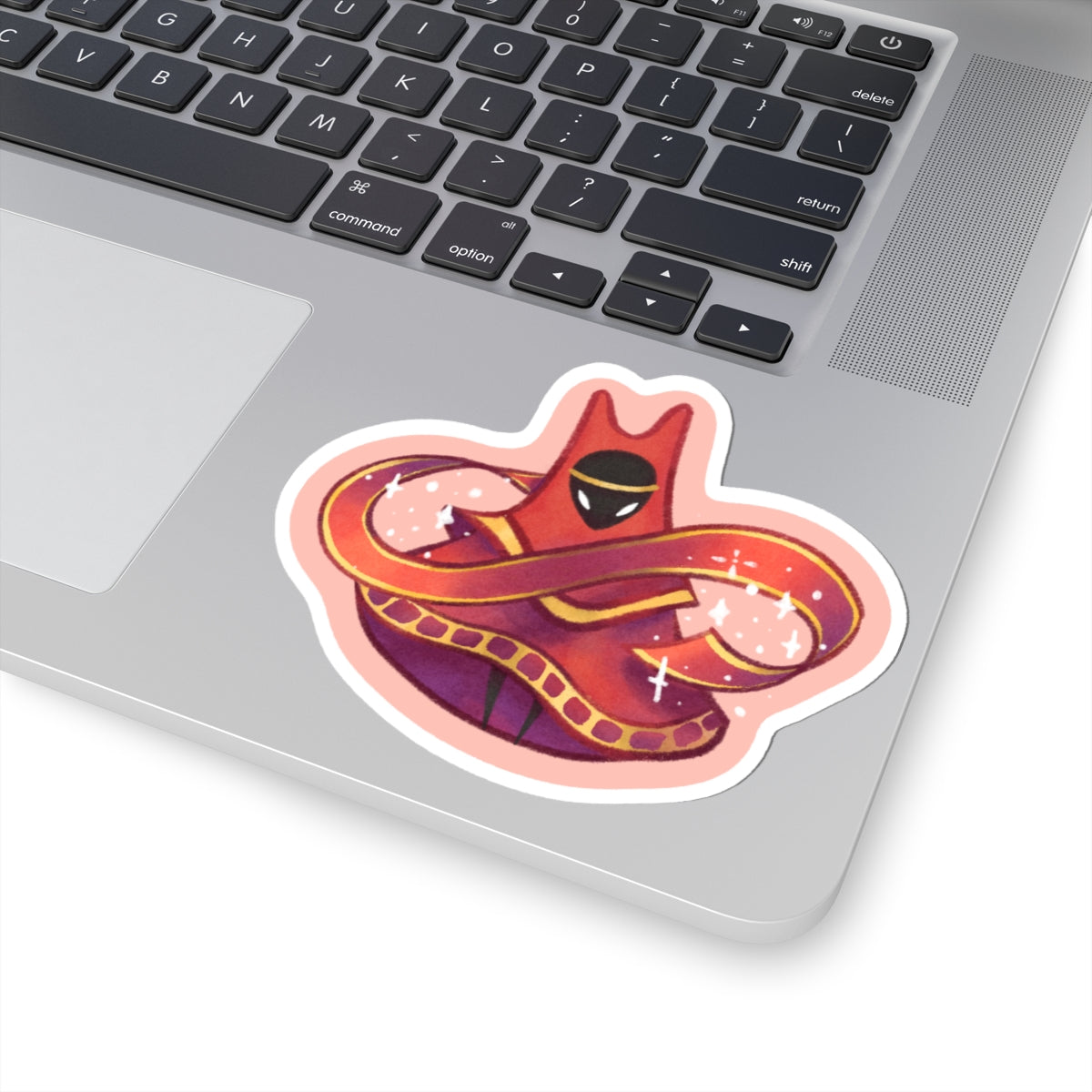 Journey Traveler Kawaii Cutie Game Fanart Die-Cut Vinyl Sticker 4in