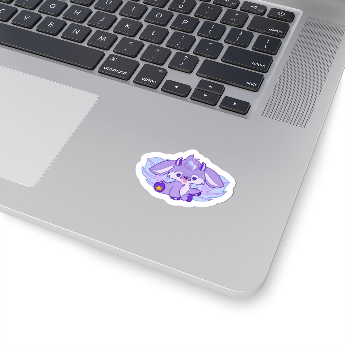 Purple Faerie Fantasy Pixie Die-Cut Vinyl Sticker 4in