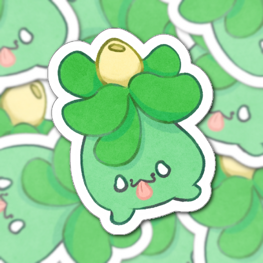 Smoliv Kawaii Cutie Fanart Die-Cut Vinyl Sticker 4in