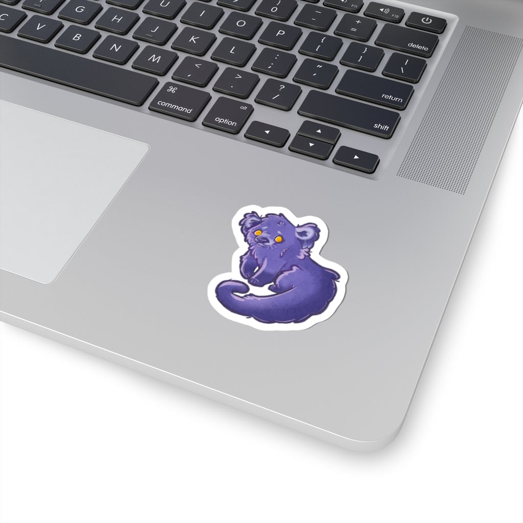 Binturong Bearcat Kawaii Cutie Furry Die-Cut Vinyl Sticker 4in