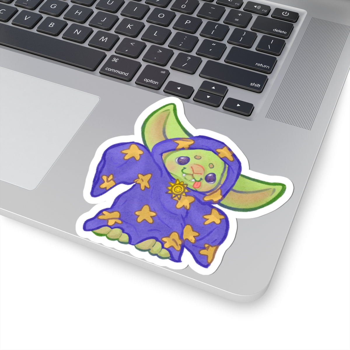 Wizard Kinder Goblin Kawaii Fantasy DnD Cutie Die-Cut Vinyl Sticker 4in