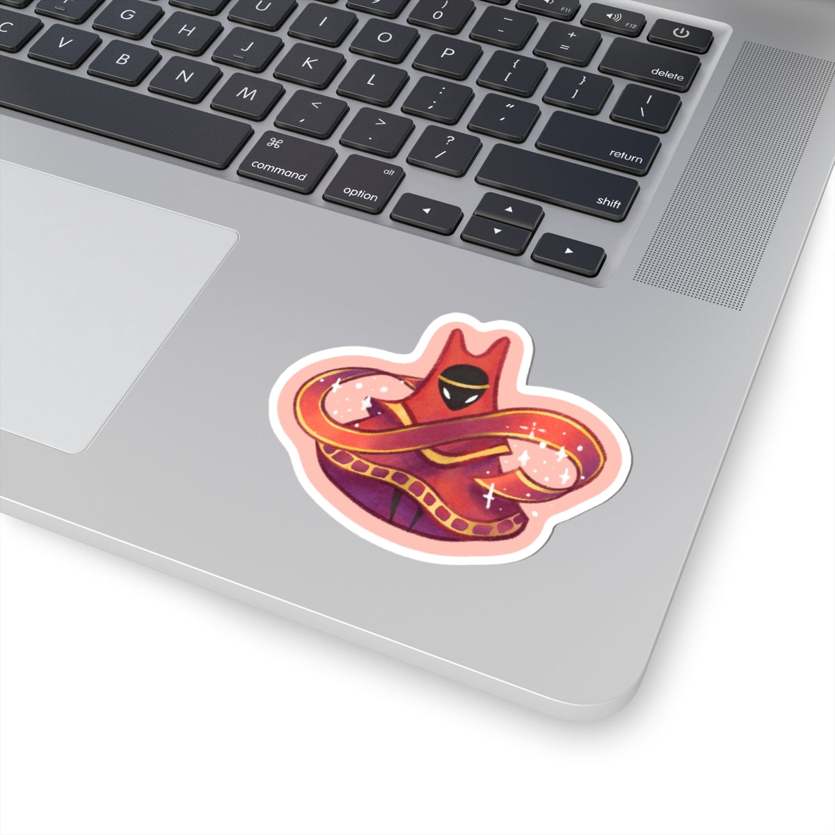 Journey Traveler Kawaii Cutie Game Fanart Die-Cut Vinyl Sticker 4in