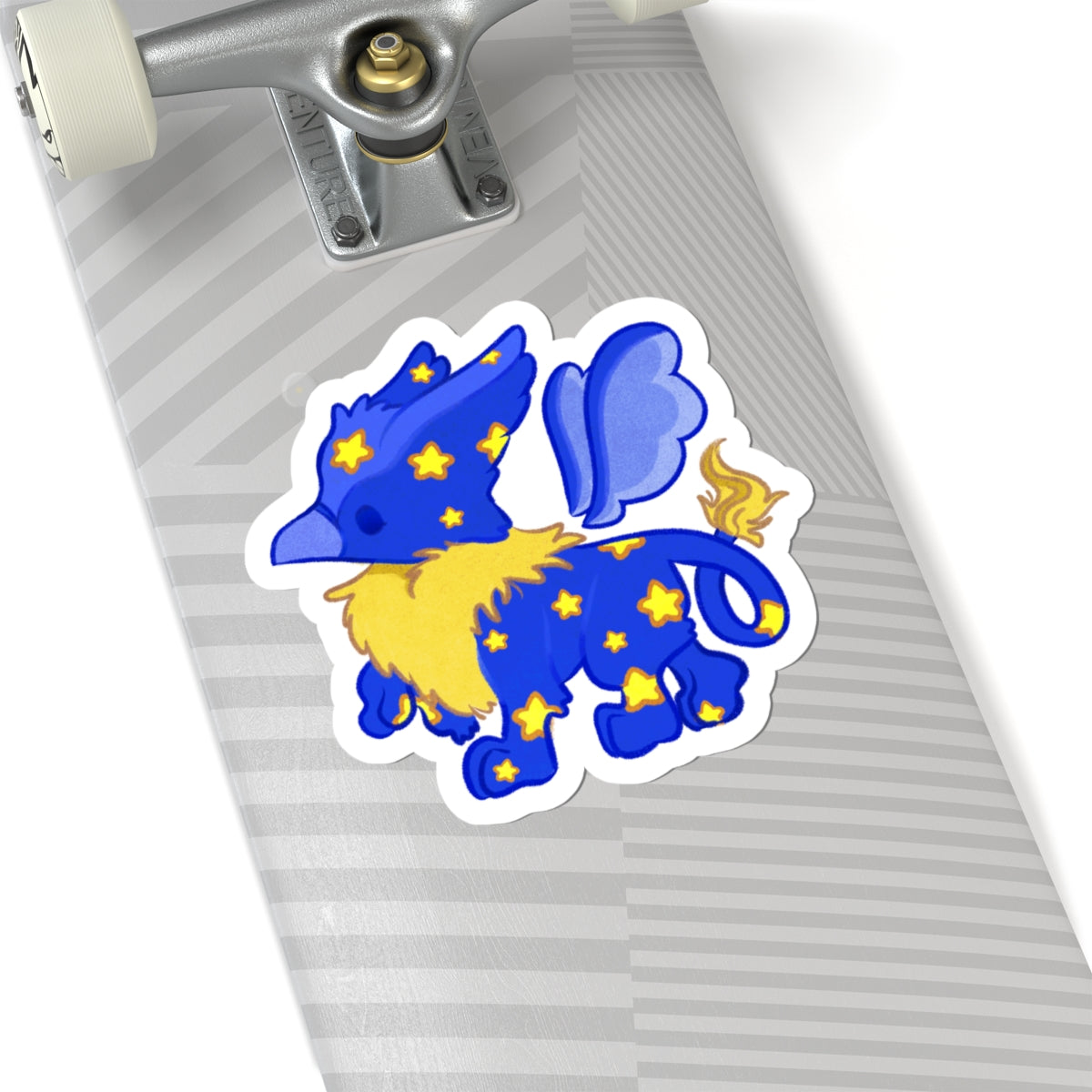 Eyrie Starry Fantasy Griffin Die-Cut Vinyl Sticker 4in