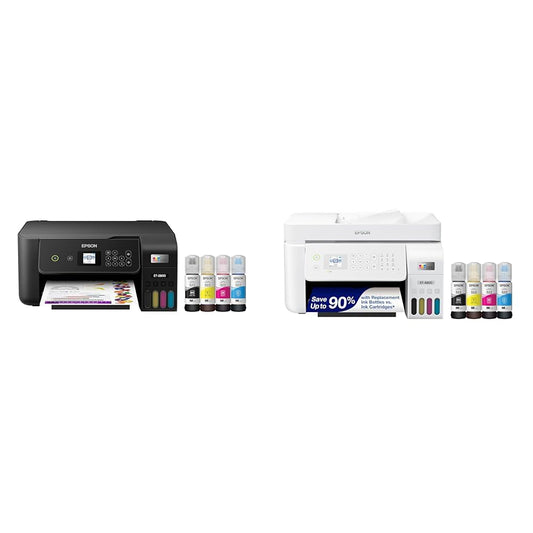 Epson EcoTank ET-2803 Wireless Color All-in-One Cartridge-Free Supertank Printer w/ Scan, Copy, AirPrint