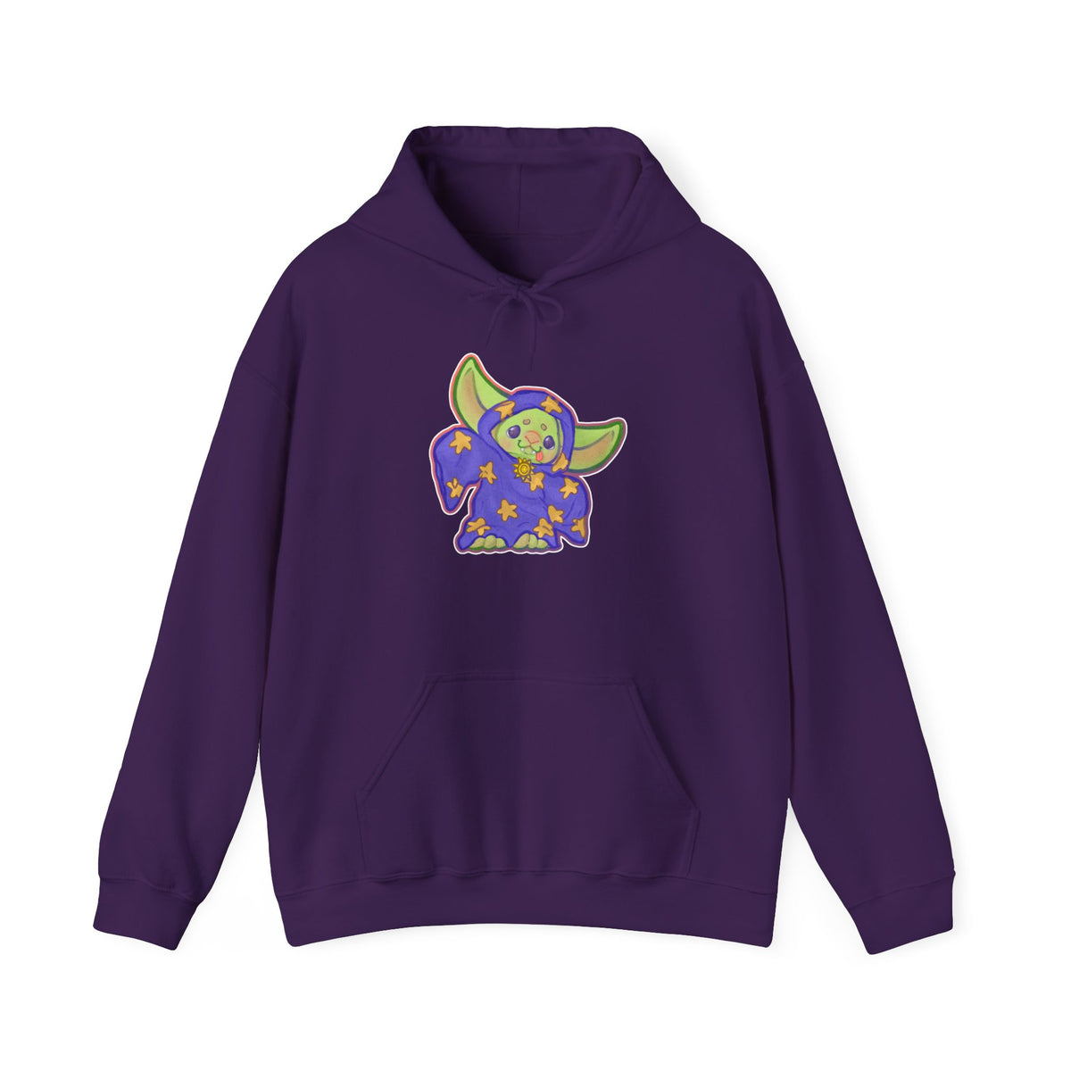 Kinder Goblin Baby Wizard Kawaii Magic DnD Fantasy Hoodie Pullover Unisex