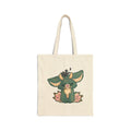 Goblin Woodland Creature Kawaii Toe Beans Paw Pad Cotton Canvas Tote Bag