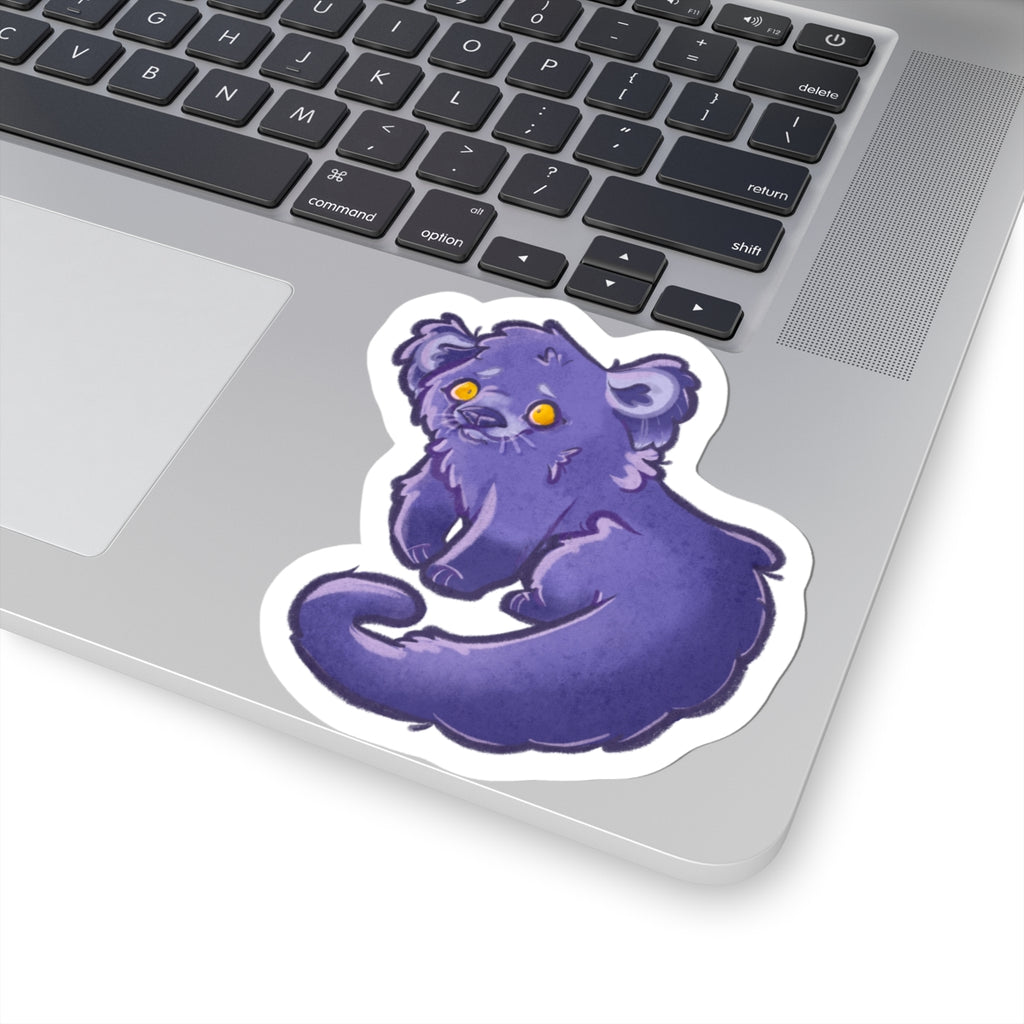 Binturong Bearcat Kawaii Cutie Furry Die-Cut Vinyl Sticker 4in
