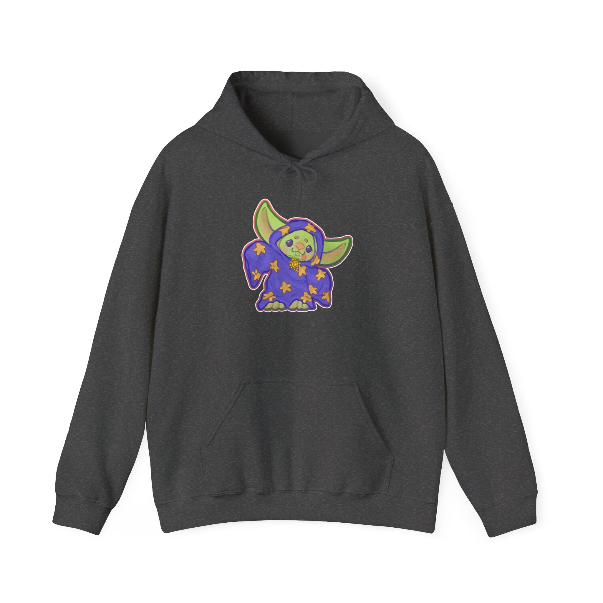 Kinder Goblin Baby Wizard Kawaii Magic DnD Fantasy Hoodie Pullover Unisex