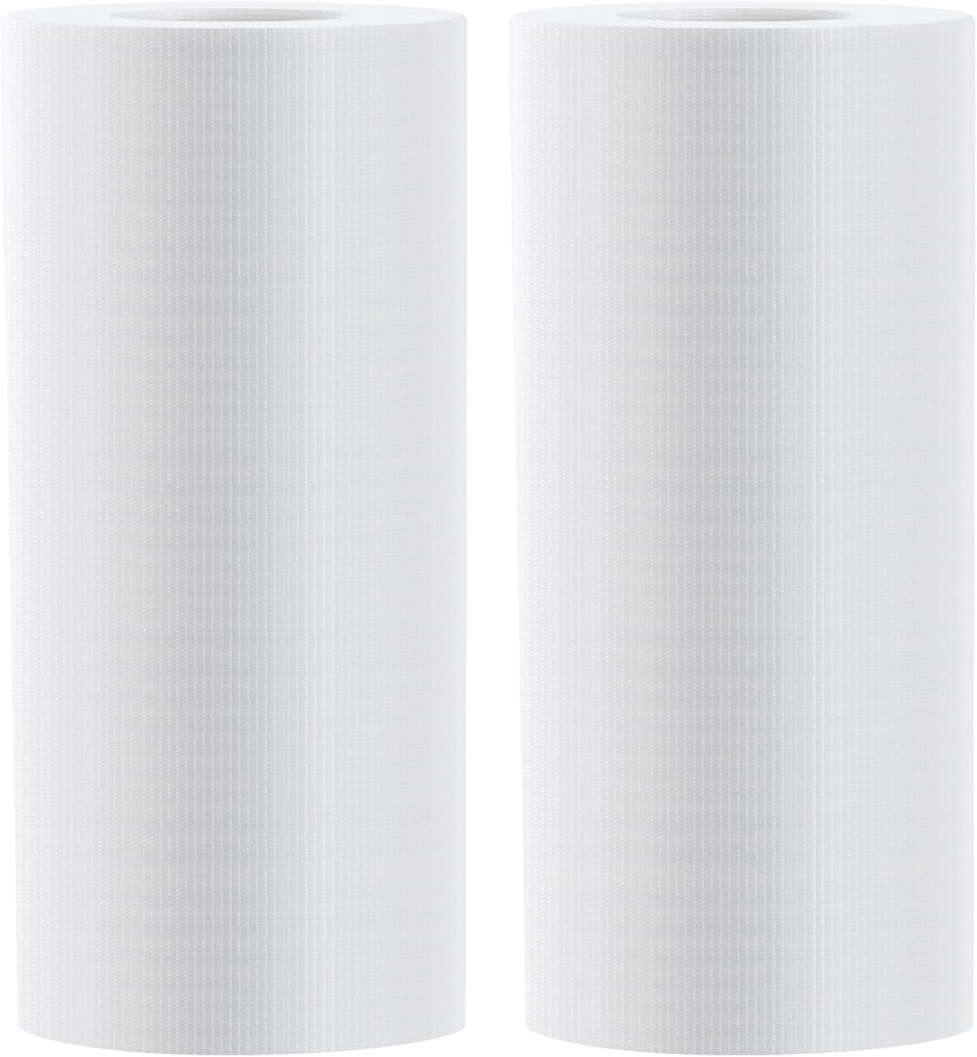 Water Soluble Stabilizer for Embroidery Topping Film | Seneme 35um Clear | Wash Away Embroidery Stabilizer (2 Pack / 8 in x 50 yd Roll)