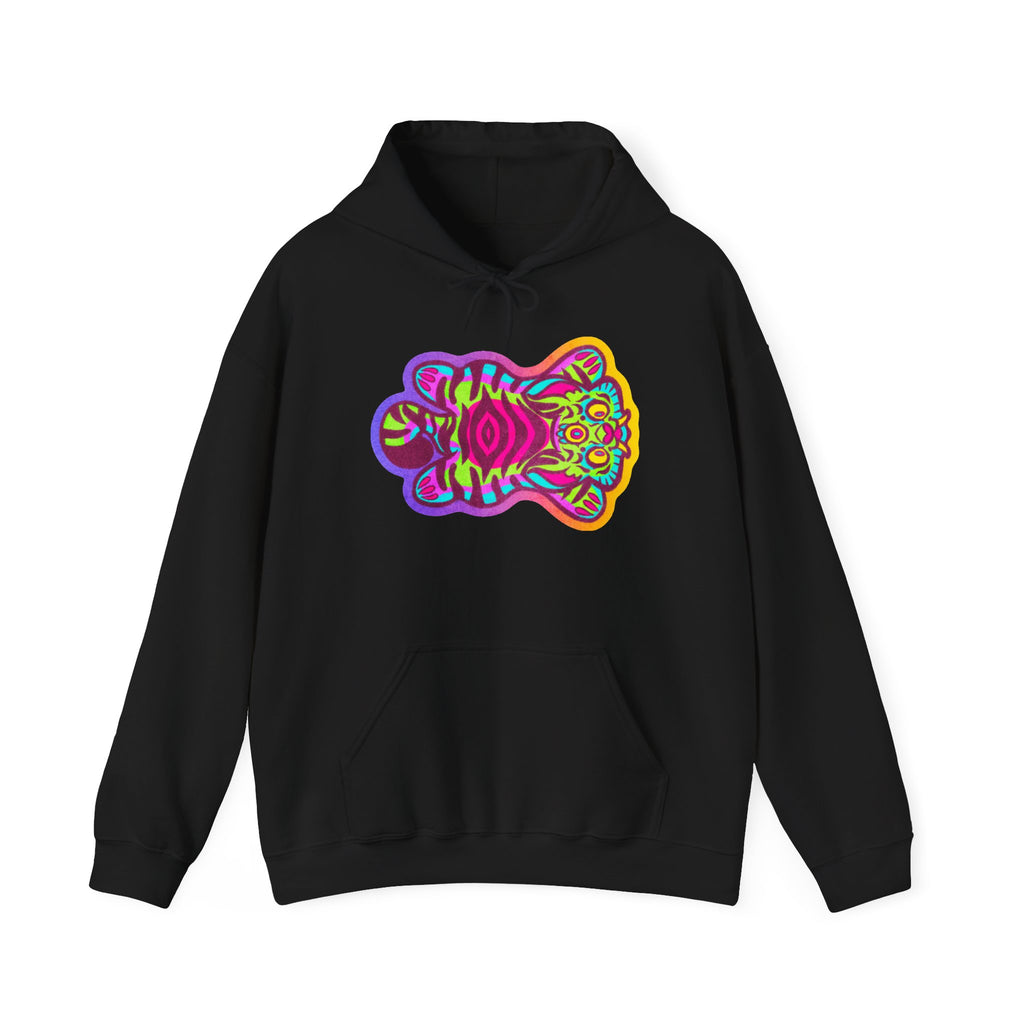 Tibetan Tiger Third Eye Psychedelic Hoodie Pullover Unisex