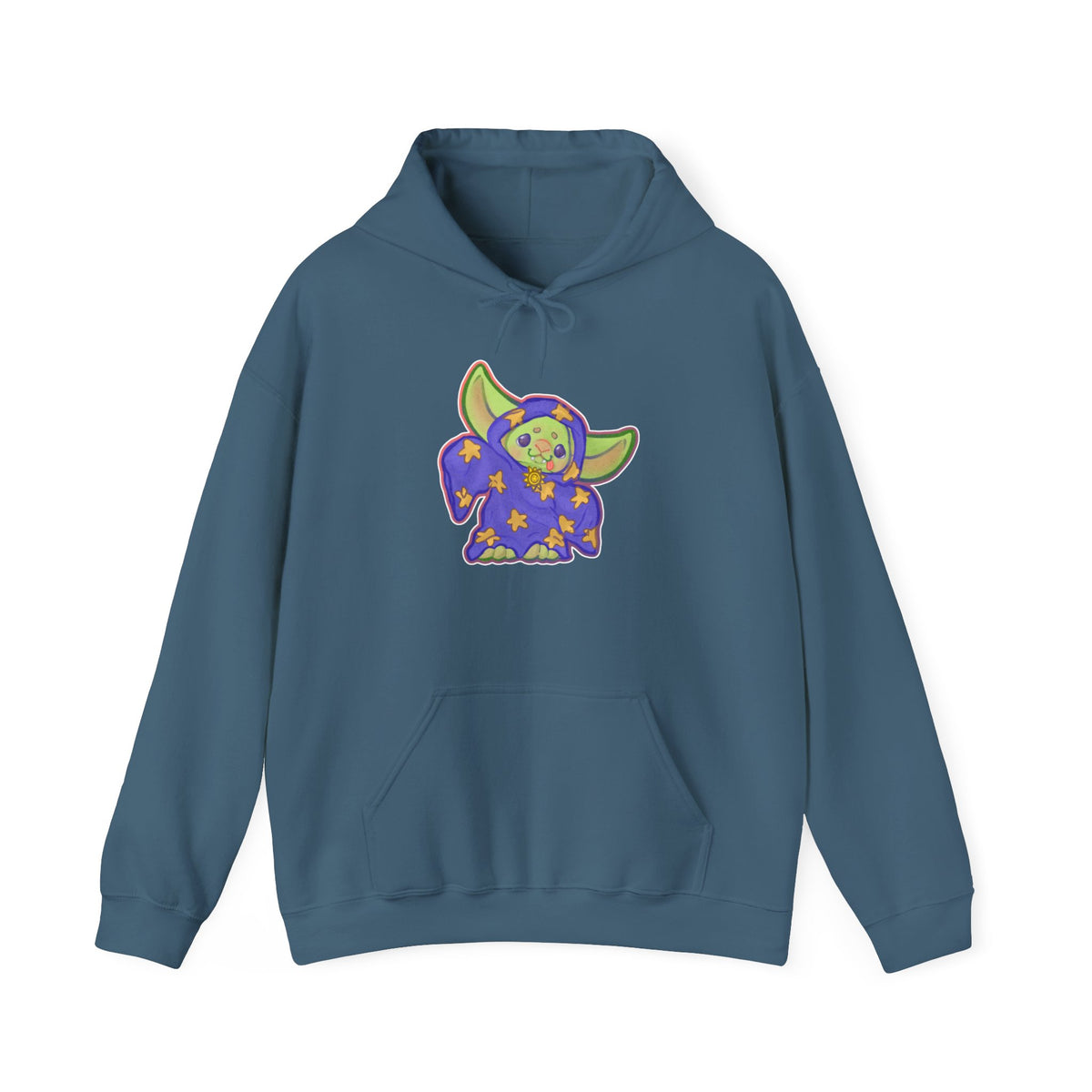Kinder Goblin Baby Wizard Kawaii Magic DnD Fantasy Hoodie Pullover Unisex