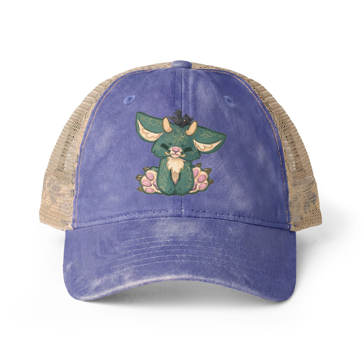 Woodland Goblin Women's Washed Mesh-Back Cap