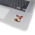 Jingle Bells Reindeer Kawaii Christmas Cutie Holiday Die-Cut Vinyl Sticker 4in