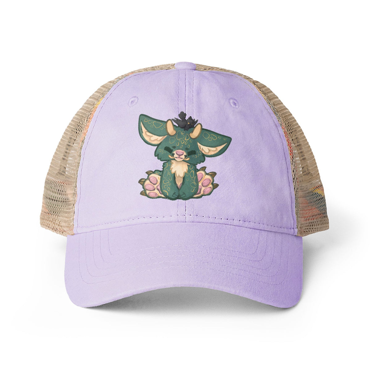 Woodland Goblin Women's Washed Mesh-Back Cap
