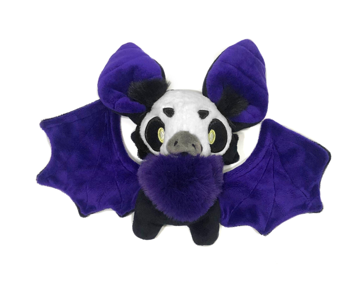 Skelebat Plushie Halloween 2024 Handmade Ready to Ship