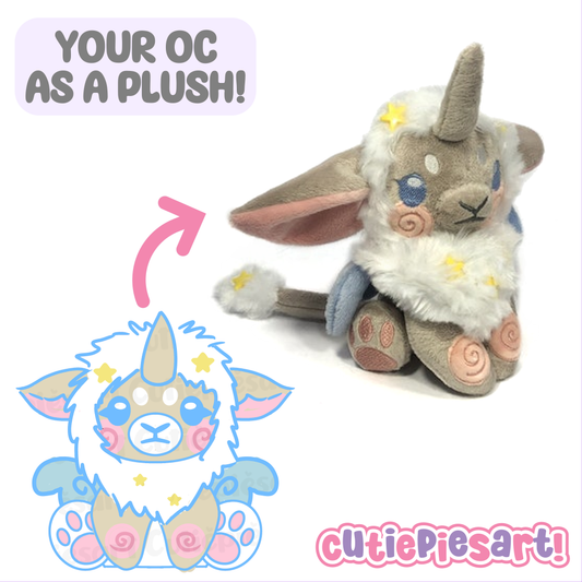 Custom Cutie Pies Style Sitting Plush