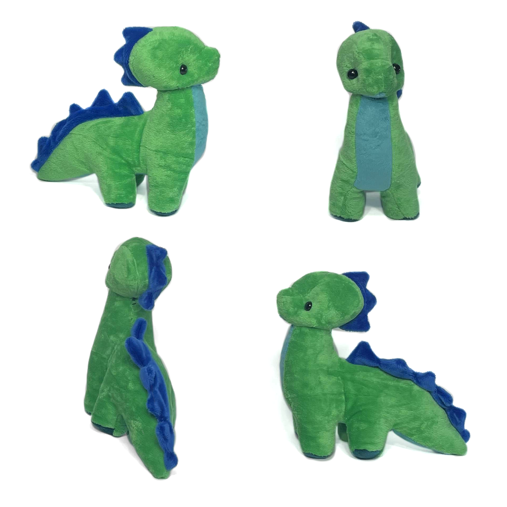 Dinosaur Dragon Plush Sewing Pattern Hand or Machine Sew Cute Fantasy Magic Medieval