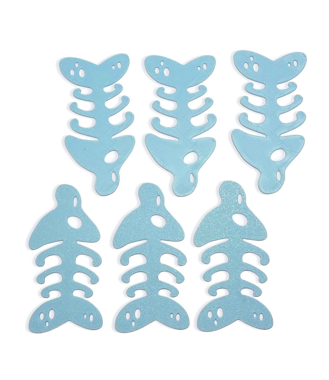 Fish Bones Skelly Thread Minder Bobbin Embroidery Floss Yarn Ribbon Elastic Sewing Notion