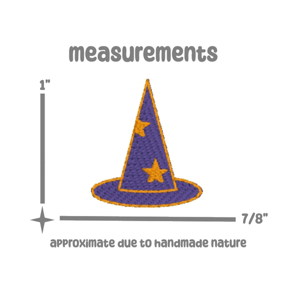 TINY WIZARD HAT Embroidery Pattern 1"