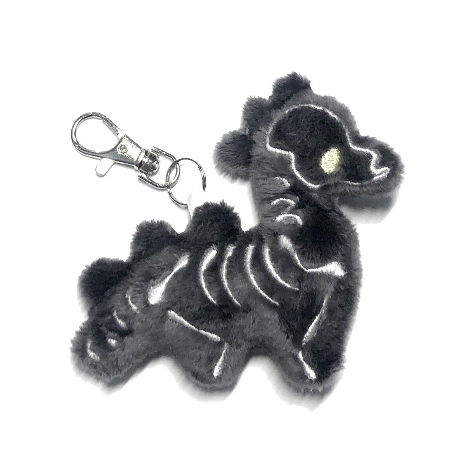 Skelly Dino ITH Plush Skeleton Embroidery Machine Pattern 4x4